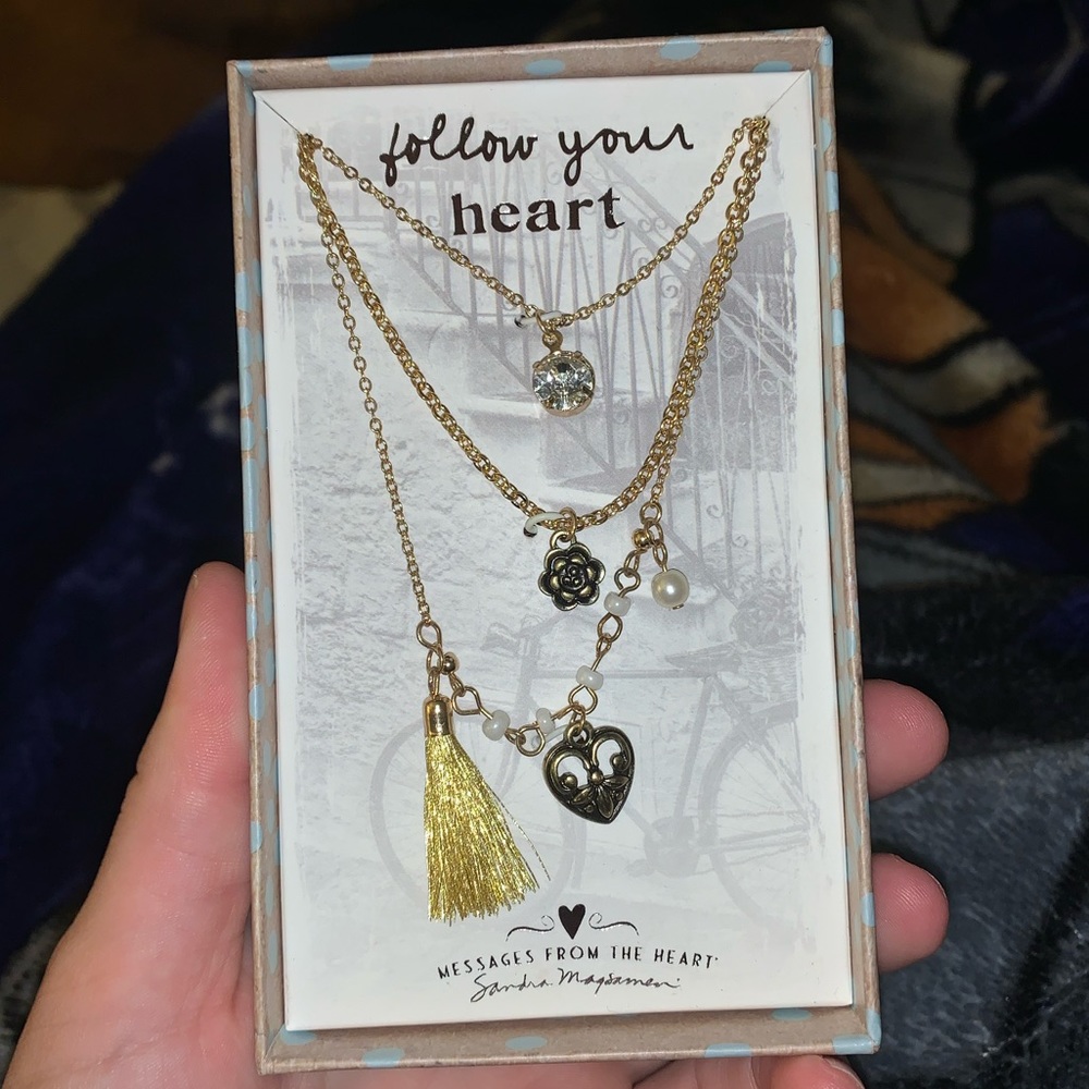 Layered necklace